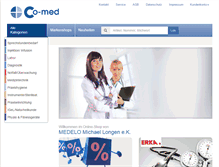 Tablet Screenshot of 1069.co-med.de