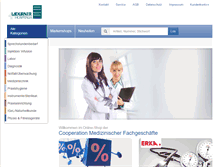 Tablet Screenshot of 1044.co-med.de