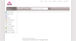 Desktop Screenshot of 1032.co-med.de